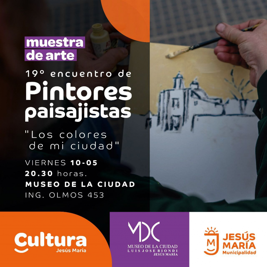 Obras ganadoras del 19º Encuentro de Pintores Paisajistas en el Museo de la Ciudad