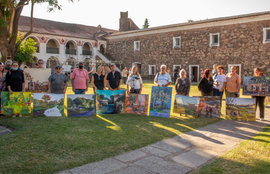 Más de 60 artistas fueron parte del 17° Encuentro de Pintores Paisajistas de Jesús María