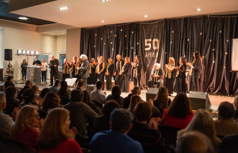 Jesús María: el Coro Polifónico Municipal festejó sus bodas de oro