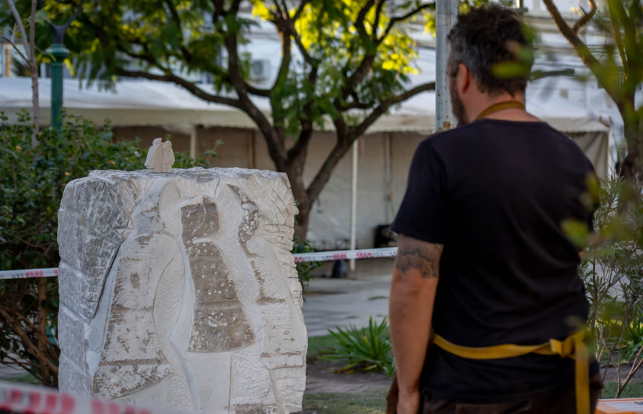 Con grandes obras, finalizó el Encuentro Nacional de Escultores de Jesús María