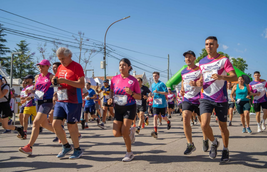 Jesús María: más de 350 personas de toda la provincia participaron de la Maratón "Luchamos con vos"