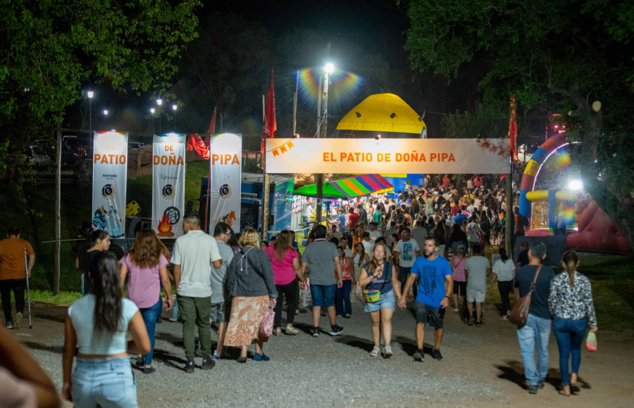 En tres días, más de 6 mil personas visitaron el Patio de Doña Pipa