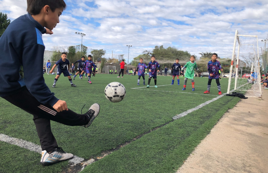 250 niños participaron del primer torneo de fútbol en Jesús María