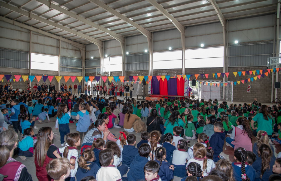 Más de 800 niños celebraron el Día de los Jardines en Jesús María