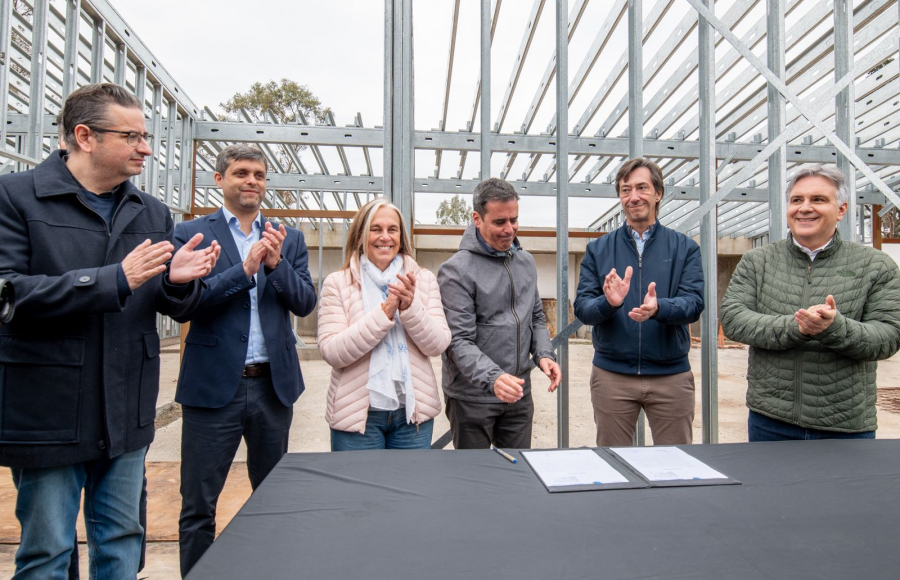 Jesús María avanza: se finaliza el nuevo Centro de Desarrollo Infantil en Costanera