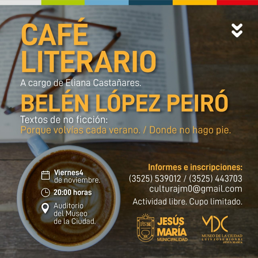 Café Literario "Belén López Peiró"