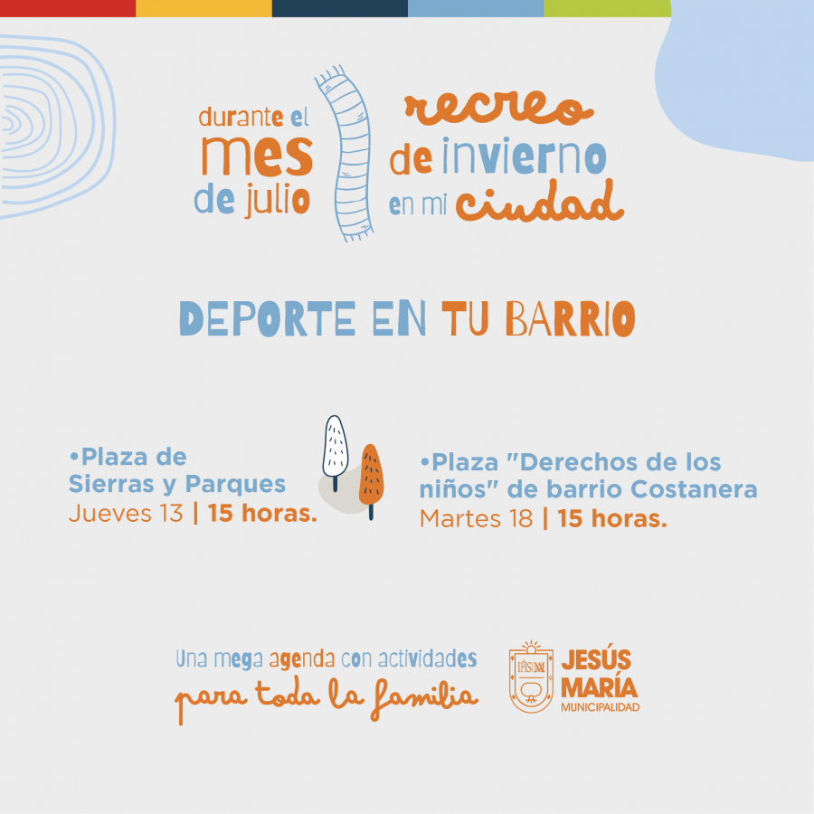 Deporte en tu barrio: Sierras y Parques | Vacas de julio