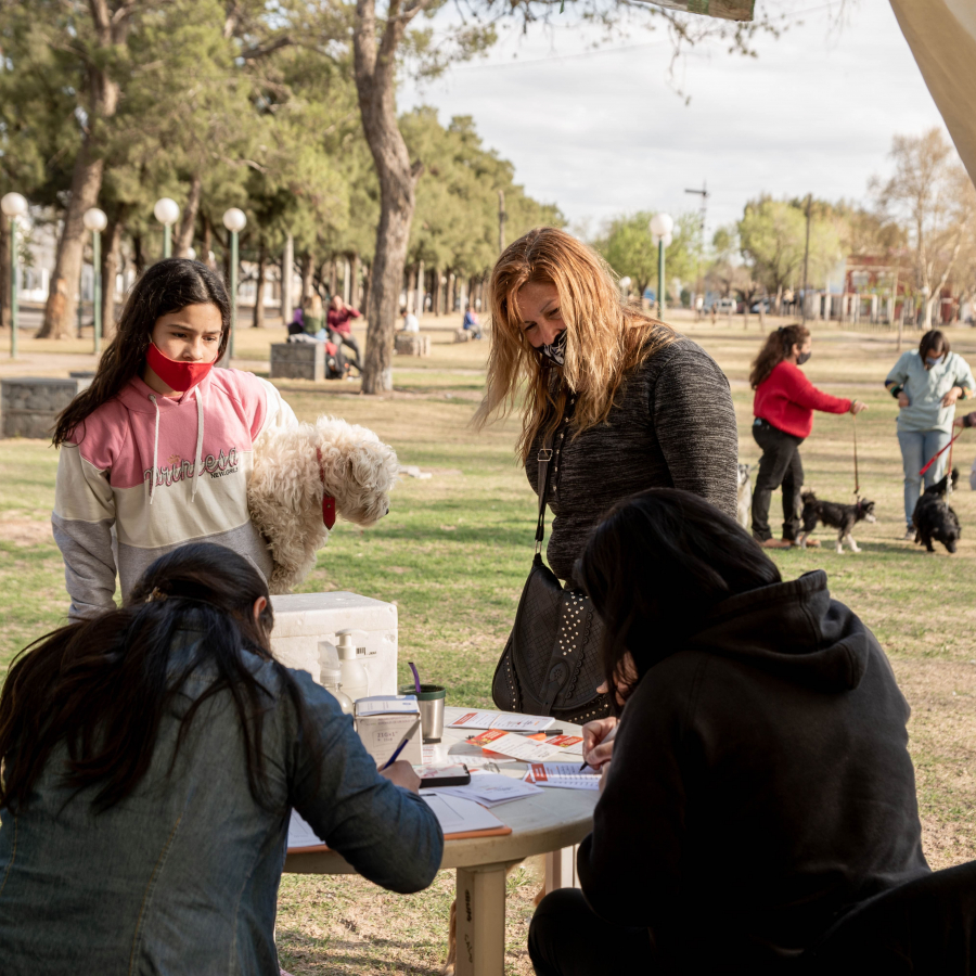 Campaña de desparasitación: Parque Canino
