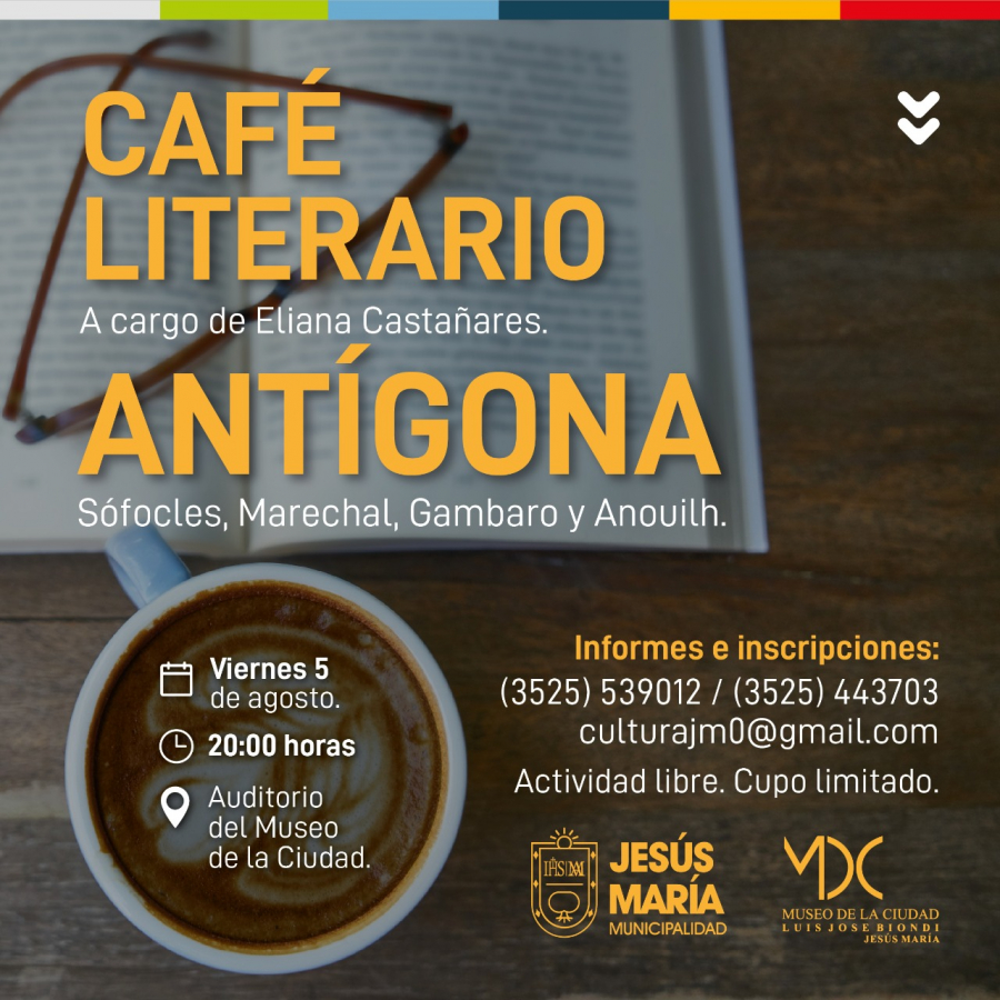 Café Literario: Antígona