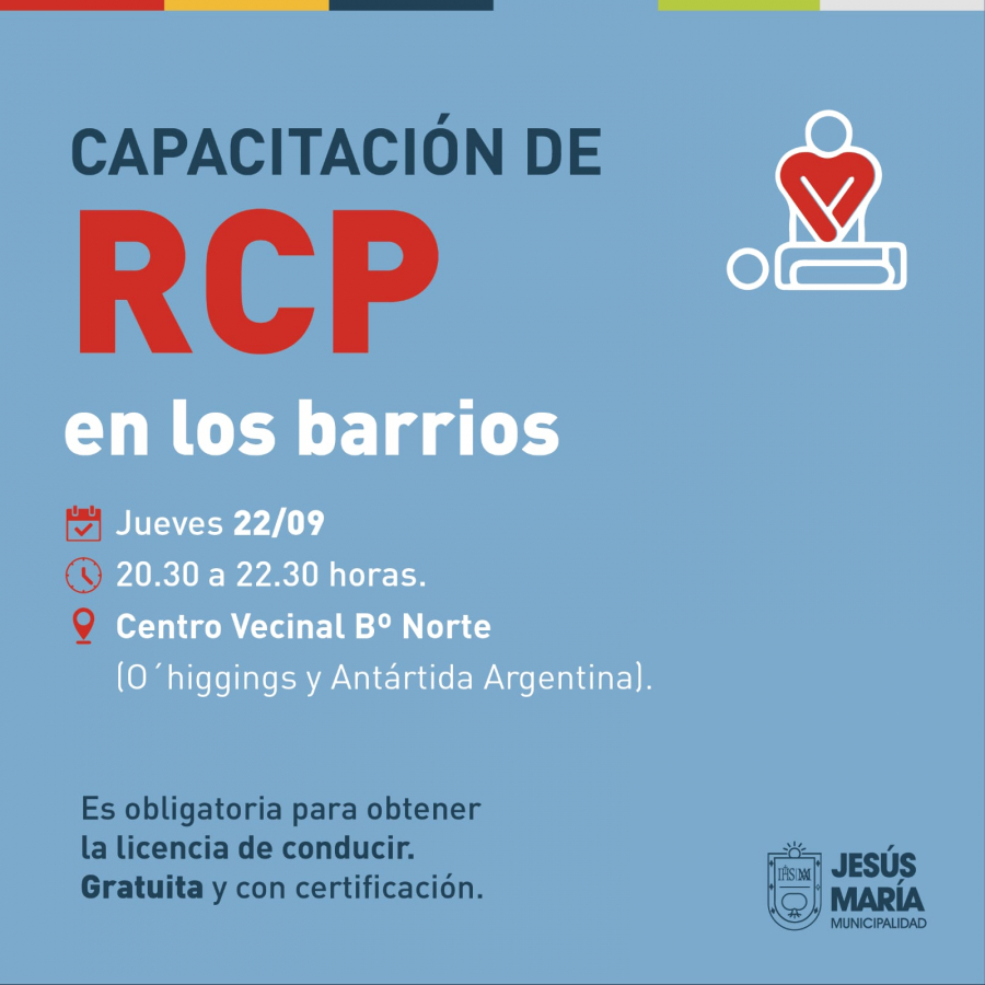 Capacitación RCP en los barrios - 22.09