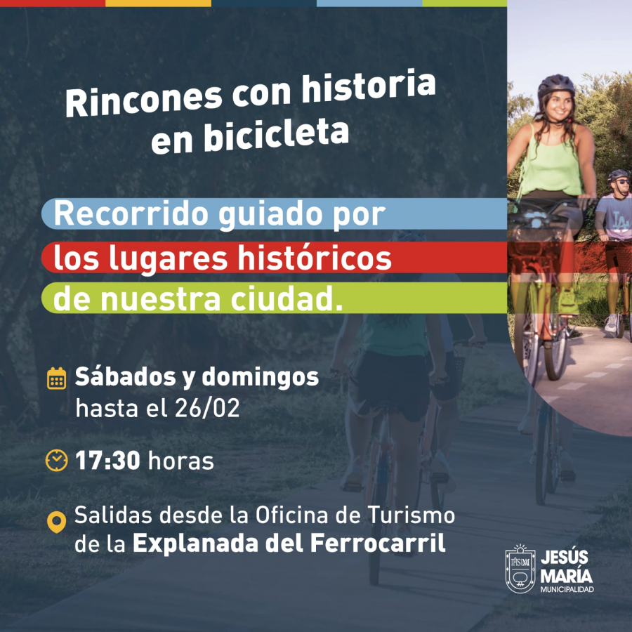 ¡Bicicleteada por nuestros Rincones con Historia!