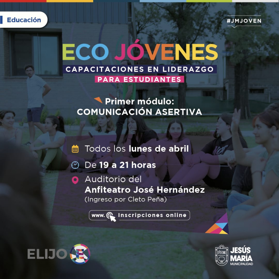 Eco jóvenes: Jesús María lanza un nuevo ciclo de capacitaciones en liderazgo para estudiantes