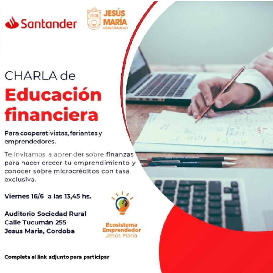 Charla sobre "Educación Financiera"