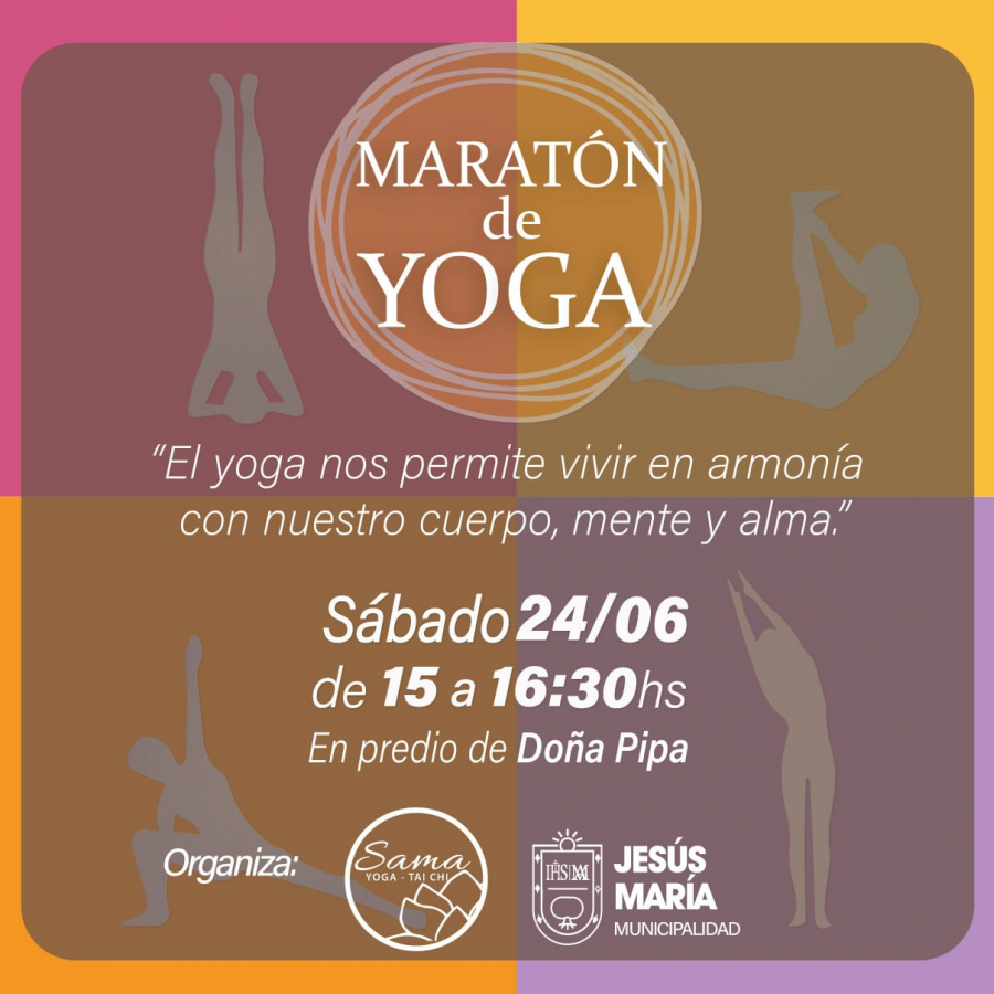 Maratón de Yoga al aire libre