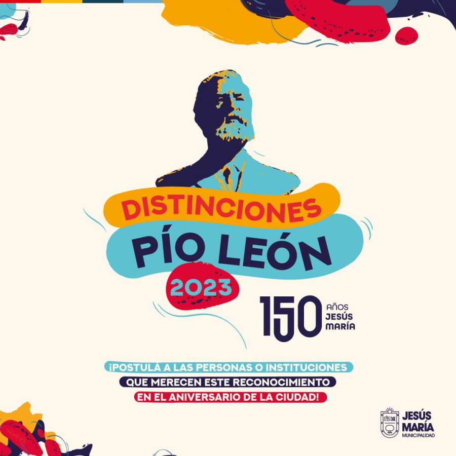 Distinciones Pío León 2023