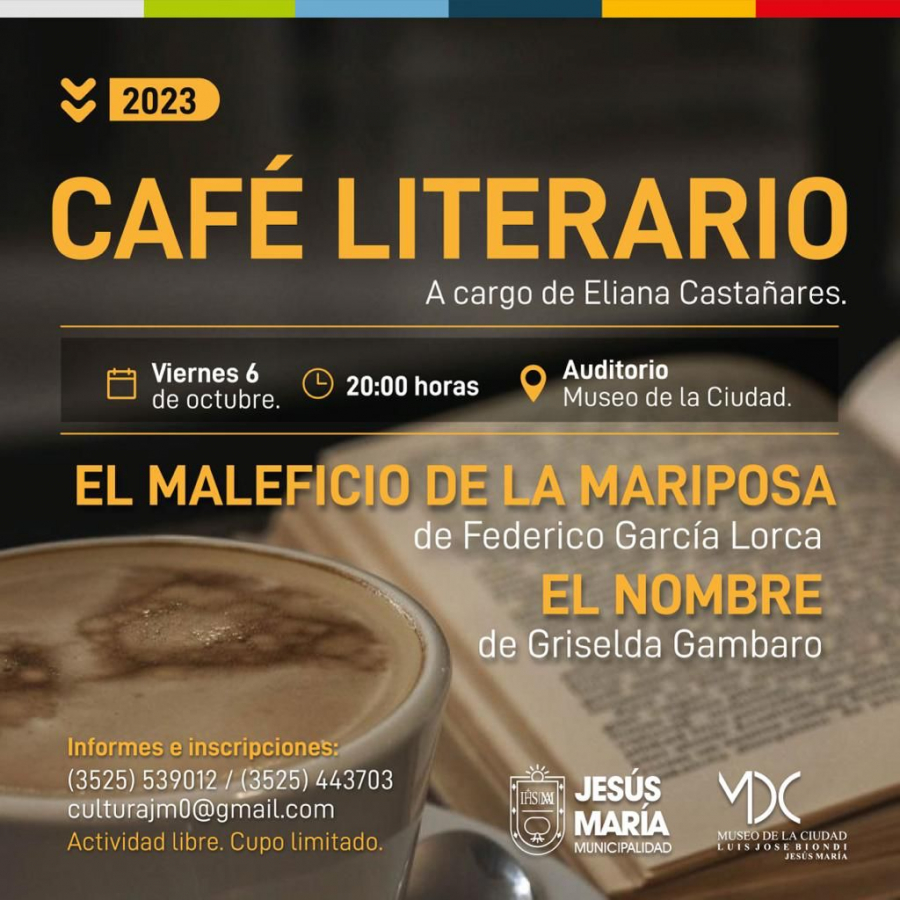 Café Literario en el Museo de la Ciudad