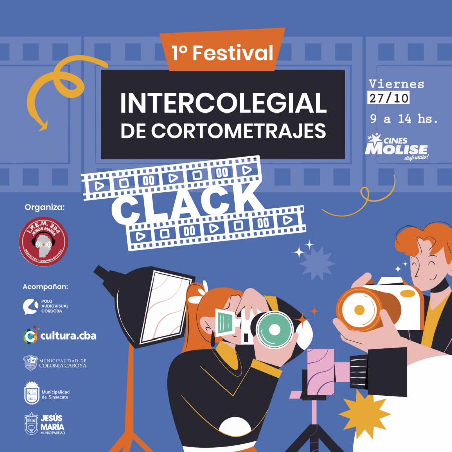 Primer Festival Intercolegial de cortos "Clack"