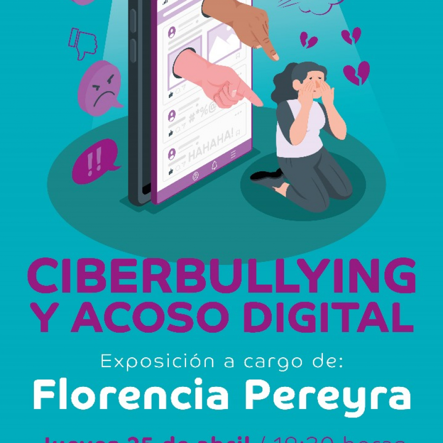 Ciclo “Entre páginas”: charla sobre Ciberbullying y acoso digital