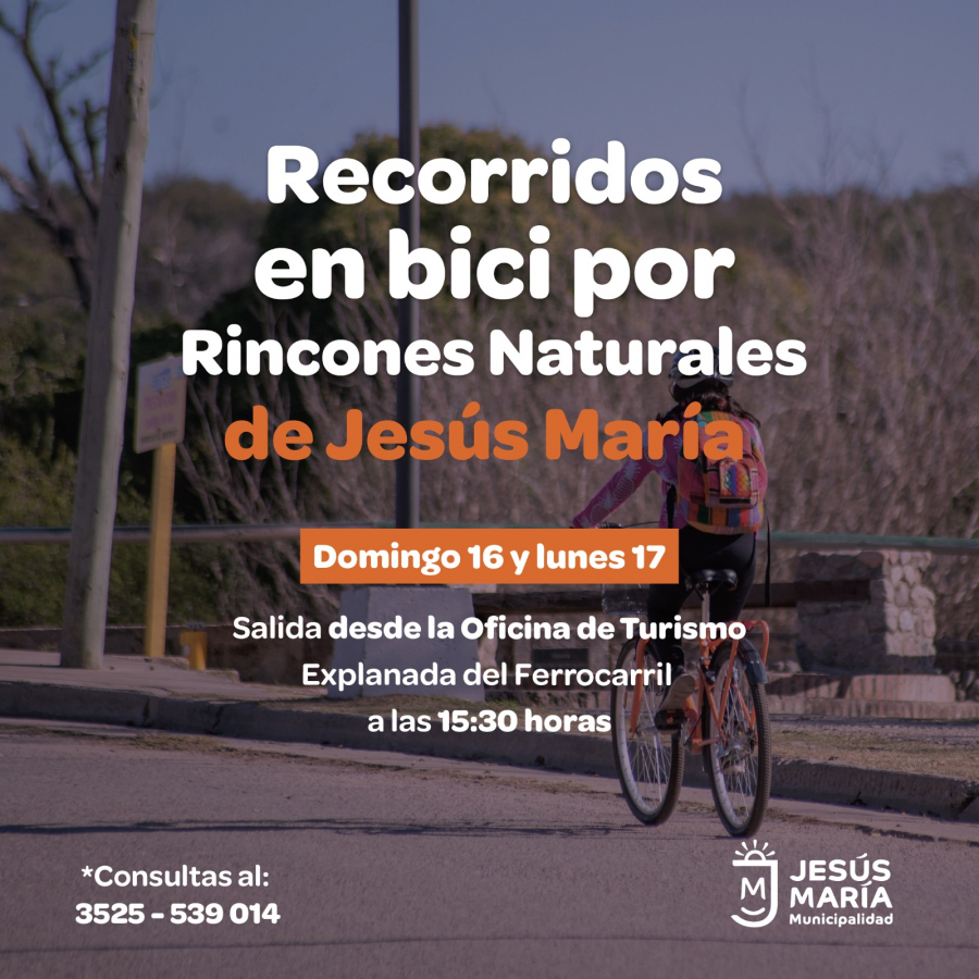Recorridos en bici por Rincones Naturales