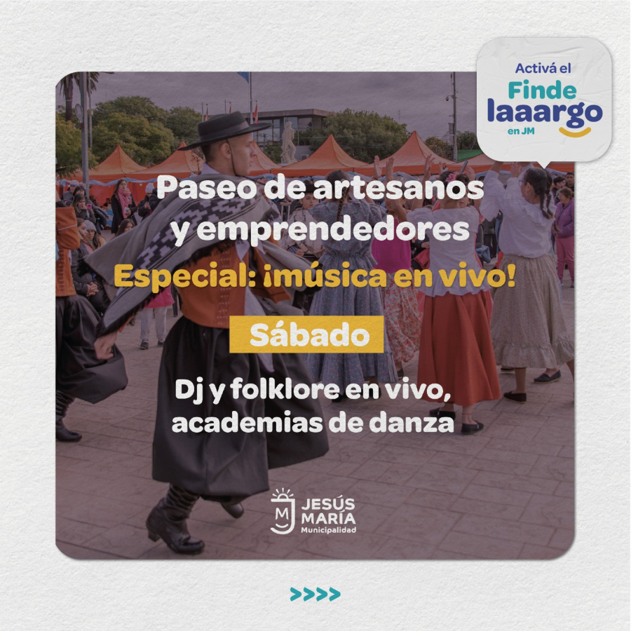 Paseo de Artesanos y emprendedores