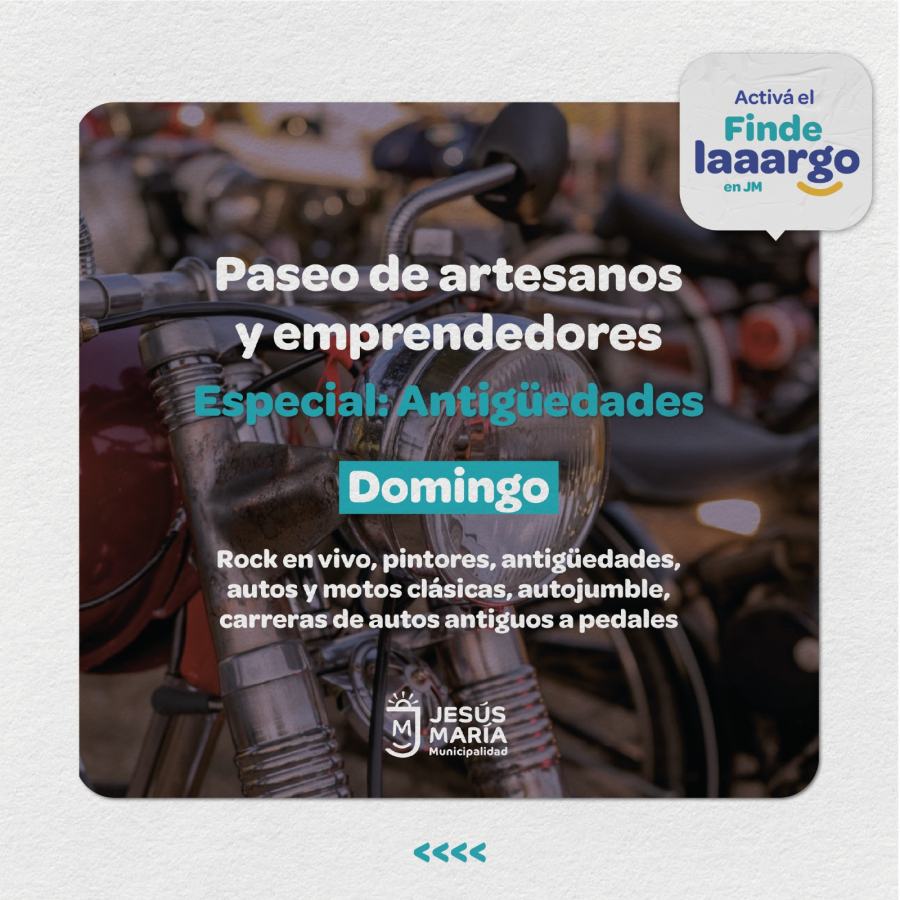 Paseo de Artesanos y emprendedores