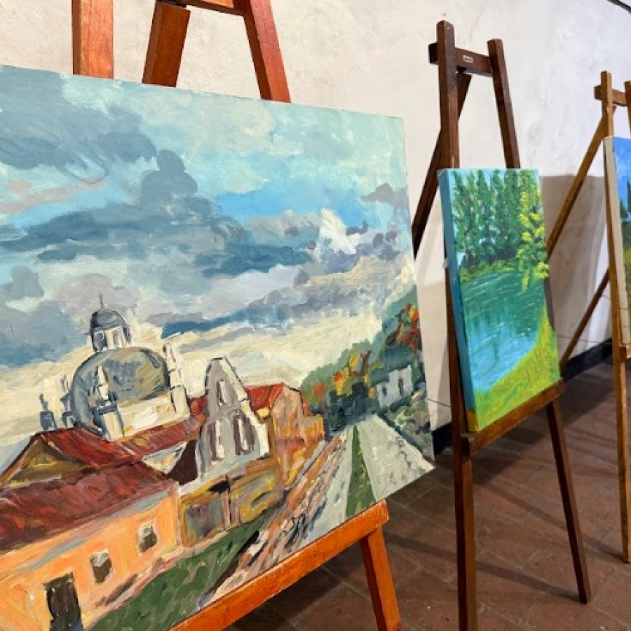 “Paisaje y tradición”: el arte del Encuentro de Pintores Paisajistas llega al Museo Luis Biondi
