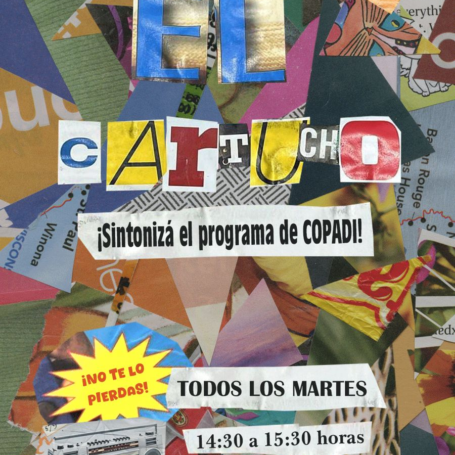 Radio Cartucho: un imperdible programa radial conducido por integrantes del COPADI