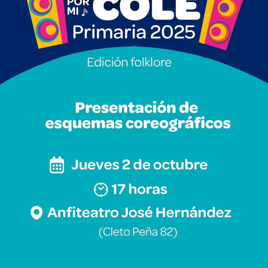 Bailando por mi cole primaria
