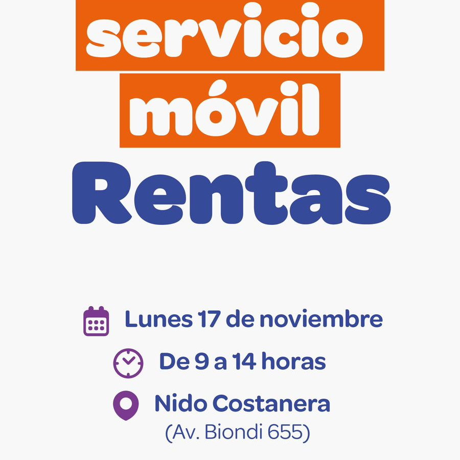 Rentas Córdoba brindará atención en Jesús María con su oficina móvil