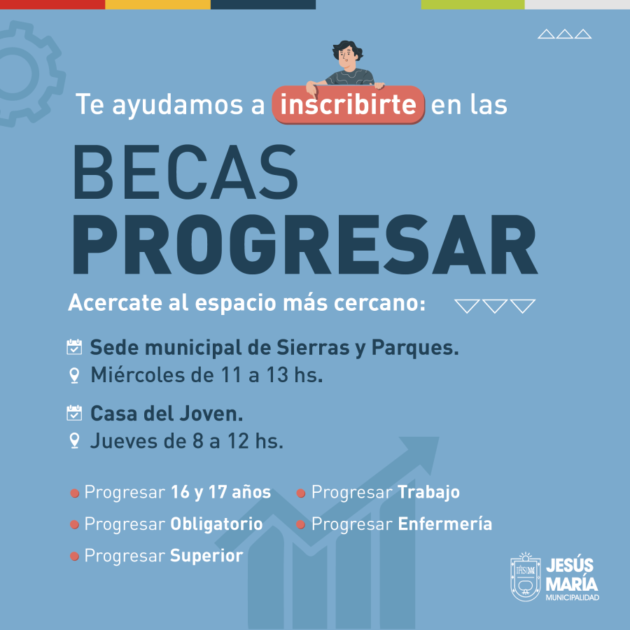 Becas progresar en Sierras y Parques