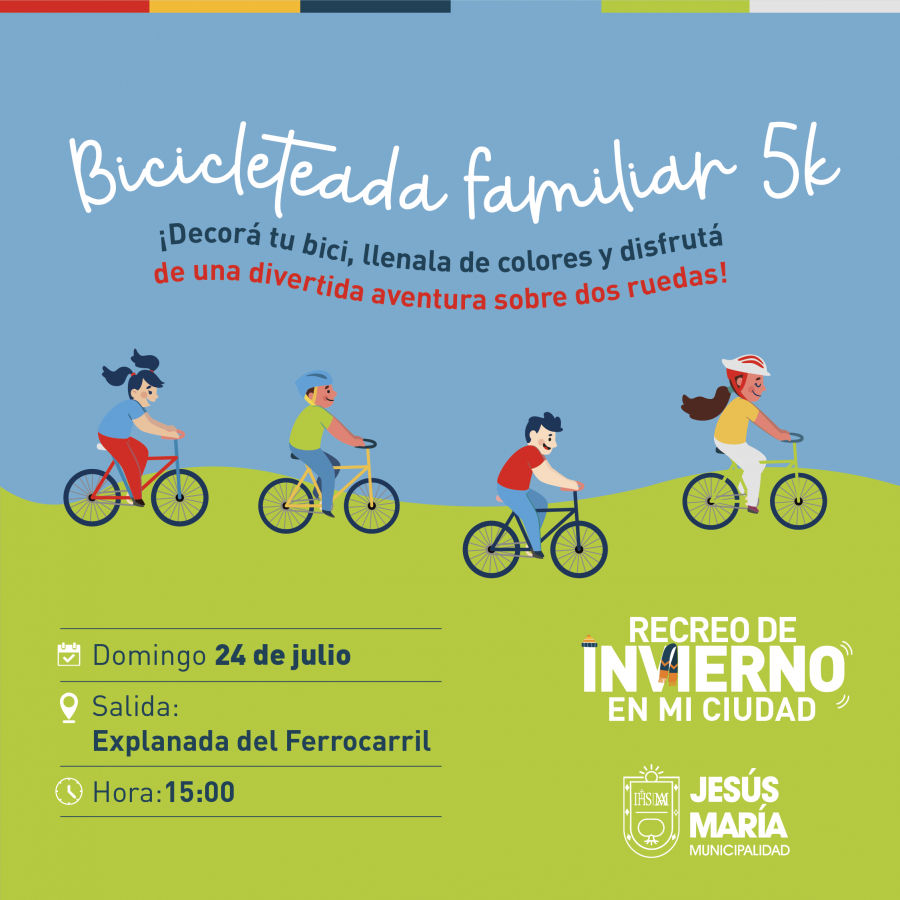 Bicicleteada en familia