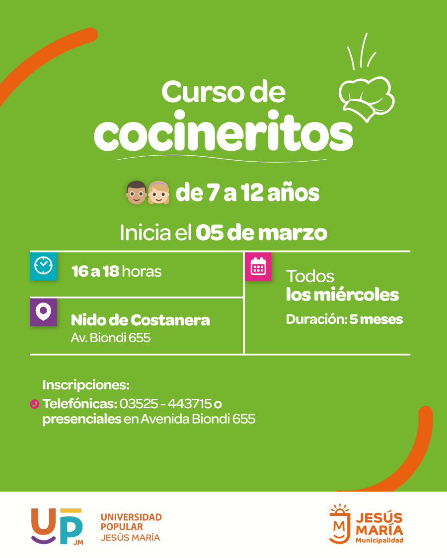 Curso de cocineritos
