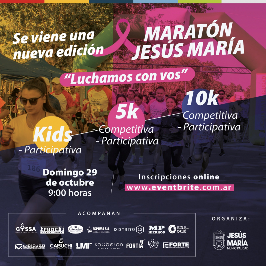 Maratón "Luchamos con vos" 2023