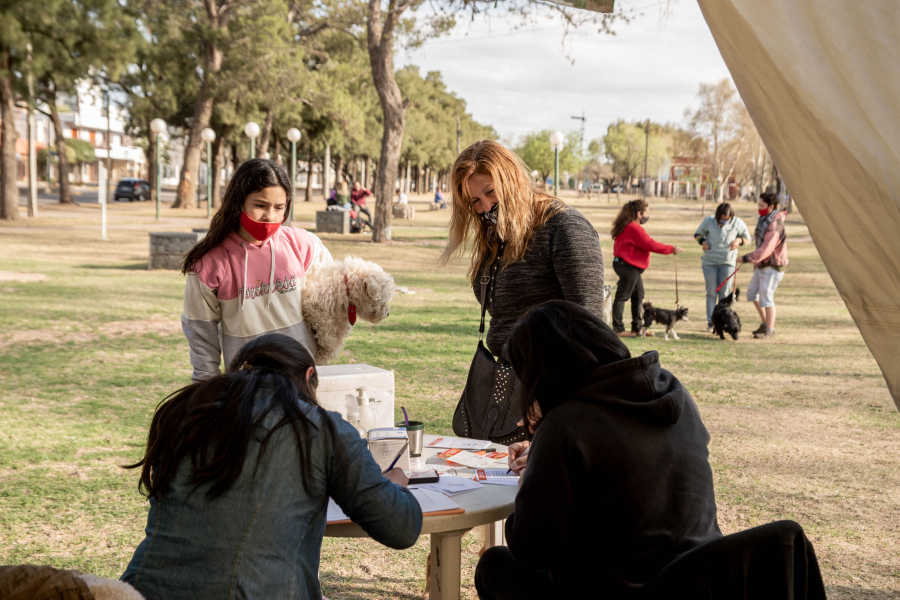 Campaña de desparasitación: Parque Canino