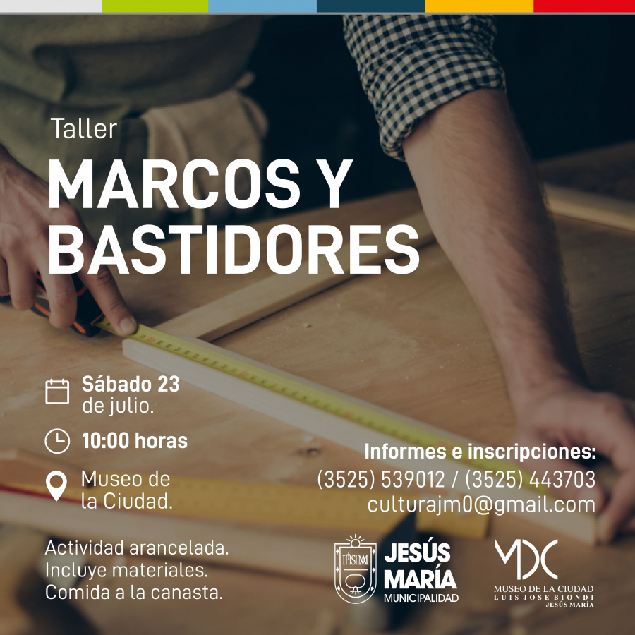 Taller sobre marcos y bastidores