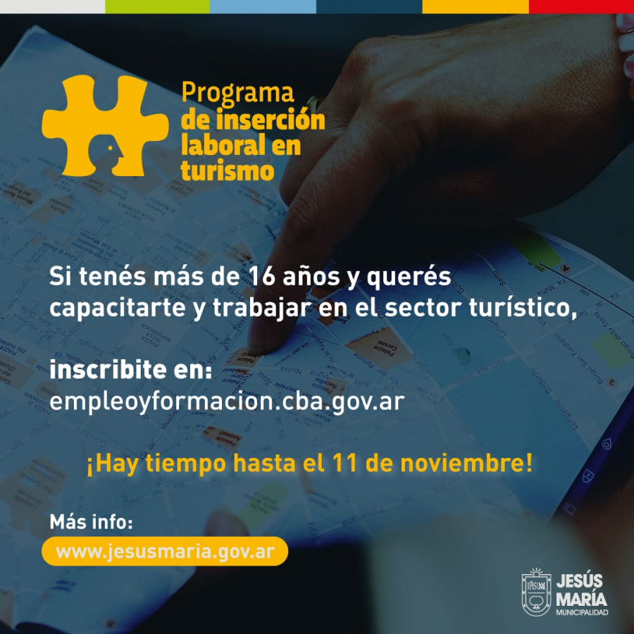 Inscripciones para ser parte del Programa PIL en Turismo