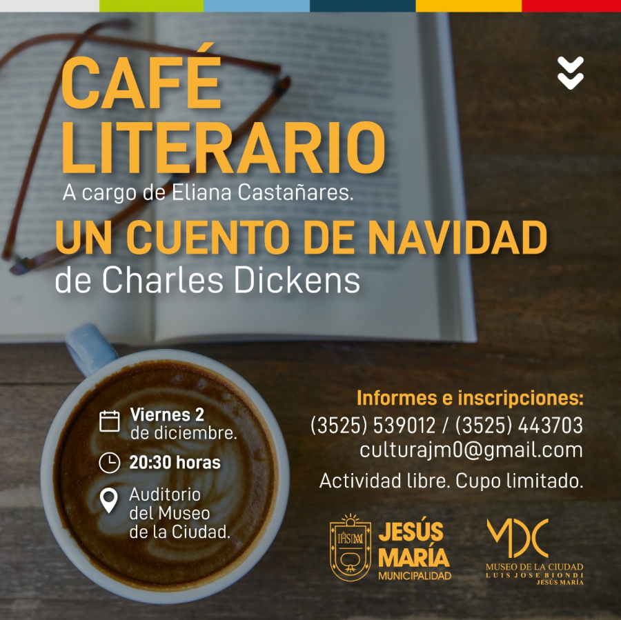 Café Literario "Un Cuento de Navidad"