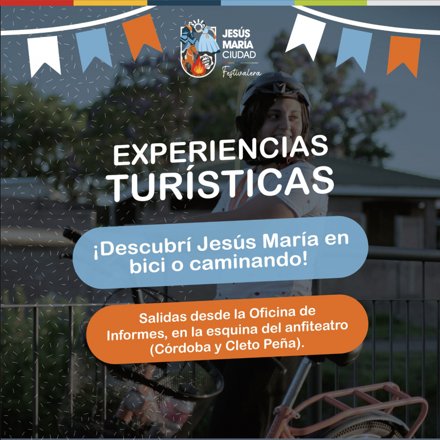 ¡Descubrí Jesús María en bici o caminando!