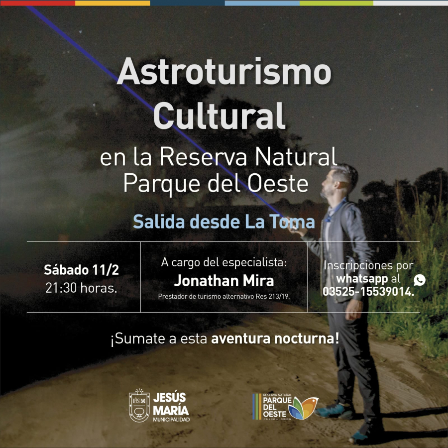 Atroturismo Cultural en el Parque del Oeste