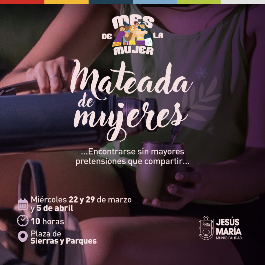 Talleres artístico-recreativos "Mateada de mujeres"