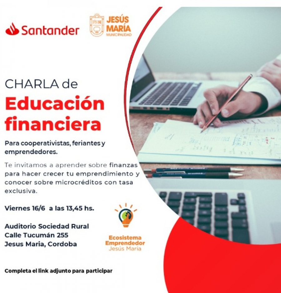Charla sobre "Educación Financiera"