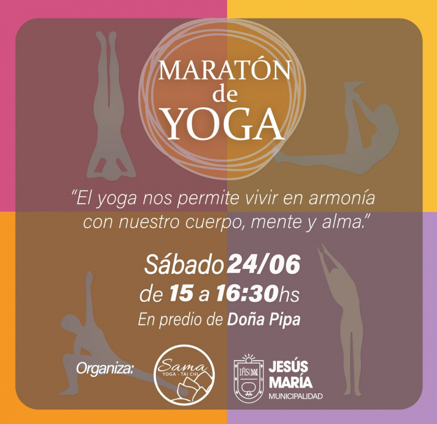 Maratón de Yoga al aire libre