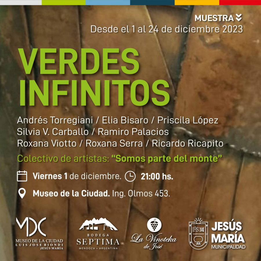 Inauguración de la muestra colectiva "Verdes infinitos"