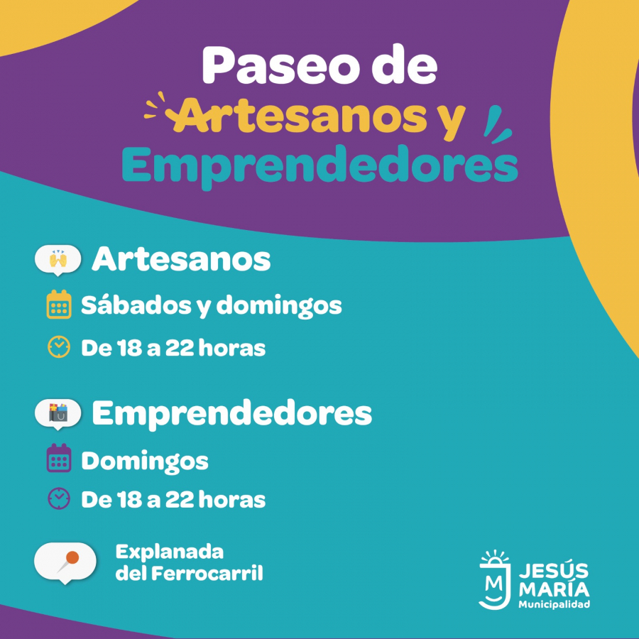 Paseo de Artesanos y Emprendedores