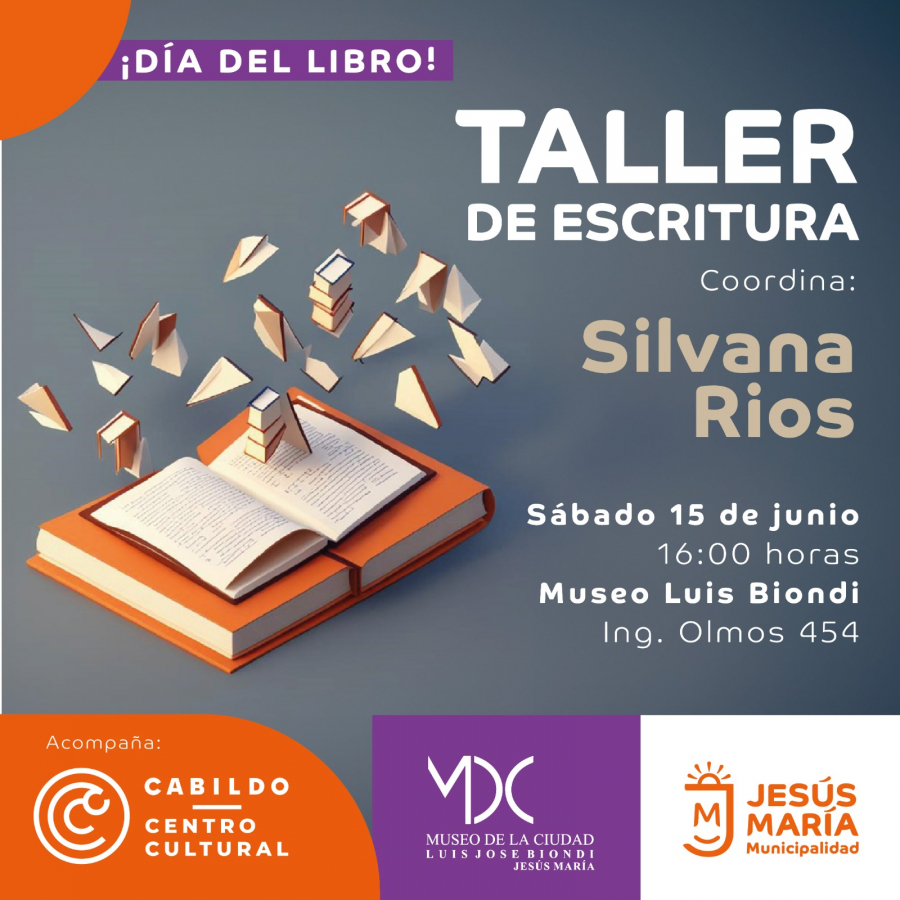 Día del Libro con un taller de escritura
