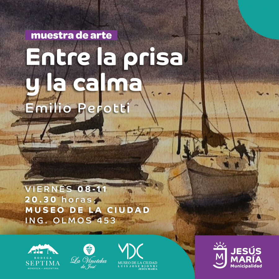 Se acerca la noche de acuarelas en el Museo de la Ciudad Luis Biondi
