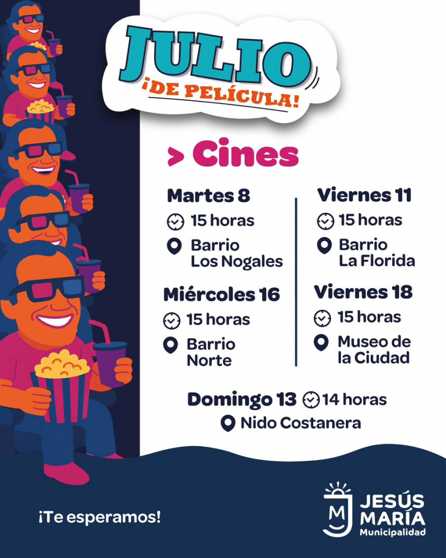 "Julio de película"