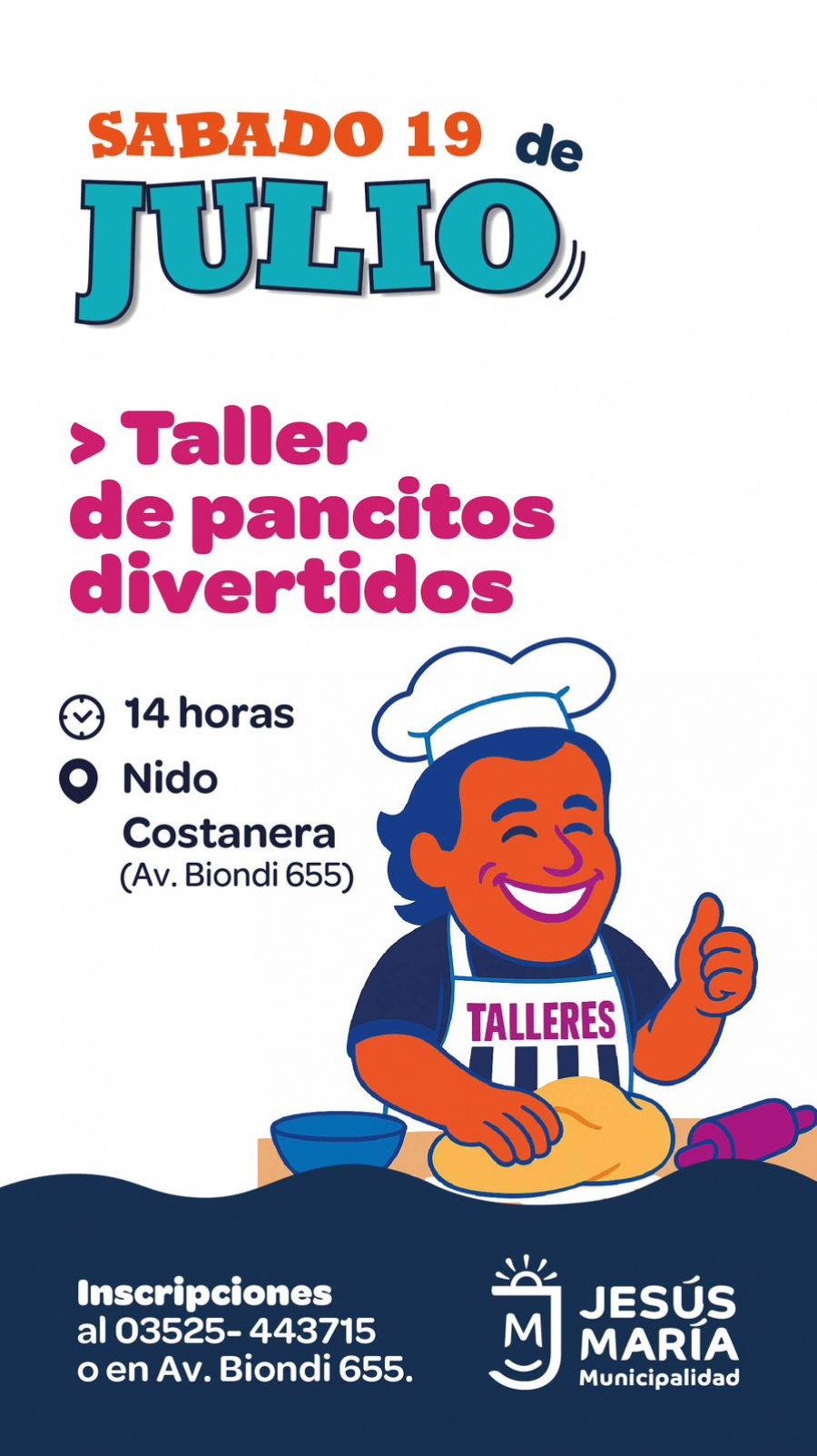 Taller pancitos divertidos