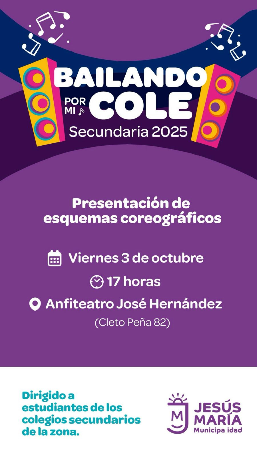 Bailando por mi cole secundaria