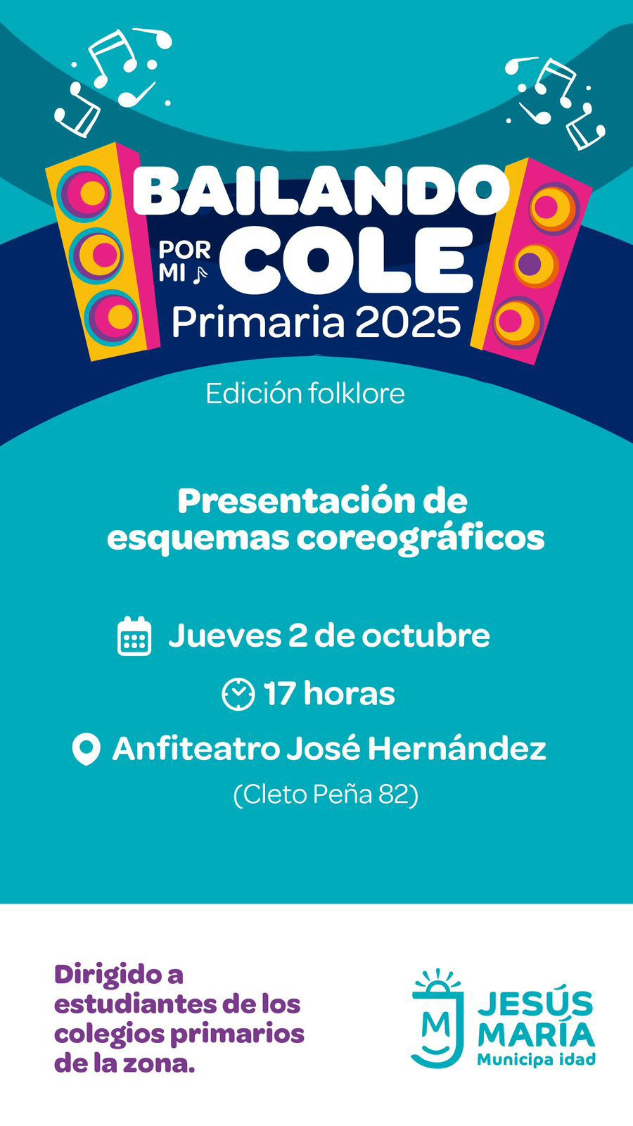 Bailando por mi cole primaria